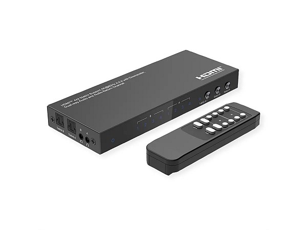 VALUE HDMI Matrix, 4x2, 4K60Hz, with Remote Control