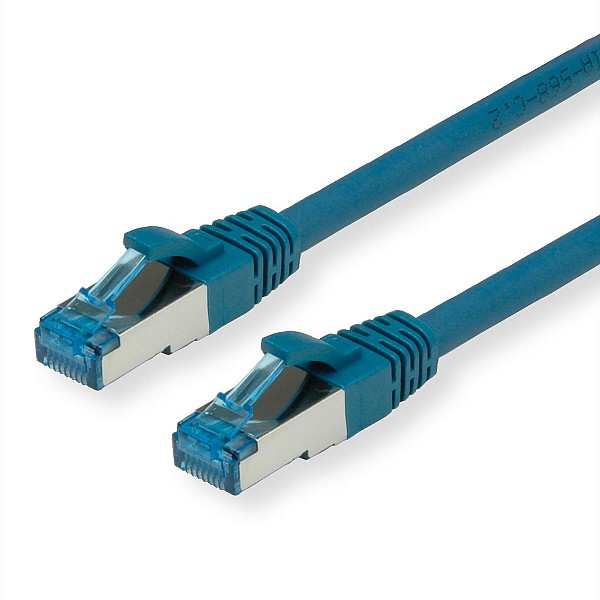 Value SFTP 0.5m Cat6a Μπλε LSOH snagless
