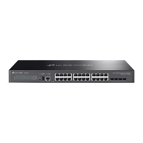 Tp-Link Omada 24-Port Gigabit Stackable Lite L3 Managed Switch with 4× 10G Slots