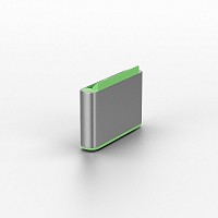Lindy USB C Port Blockers, 10pcs, Green