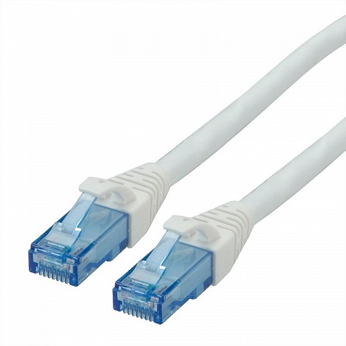Roline UTP 10m Cat6a Λευκο Component level LSOH snagless