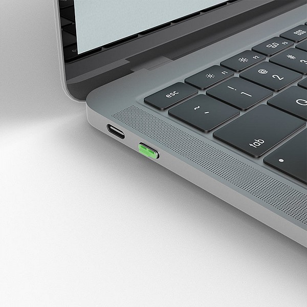 Lindy USB C Port Blockers, 10pcs, Green