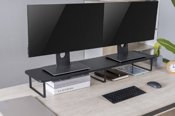Gembird Monitor stand for 2 monitors (long rectangle)