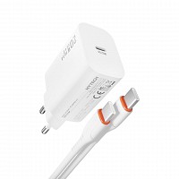 Hytech USB CABLE Type-C male to type-C male 1m data&charge 3A