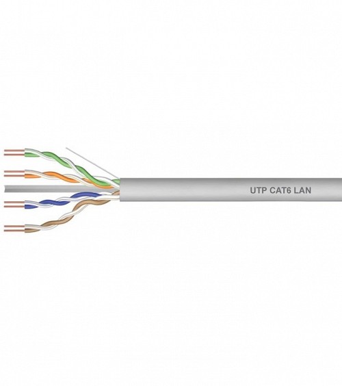 ΚΑΛΩΔΙΟ LAN CAT6 UTP 4P SOLID BC 305m DAH