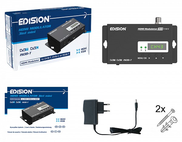 EDISION HDMI MODULATOR 3in1 mini