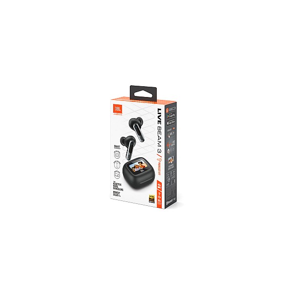 JBL Live Beam 3 True Wireless In-Ear Headphones Black