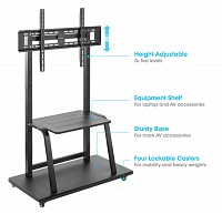 Ultra Heavy-Duty ΒΑΣΗ ΤΡΟΧΗΛΑΤΗ ΟΘΟΝΗΣ 150kg 37-100
