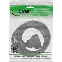 Inline ΜΠΑΛΑΝΤΕΖΑ SCHUKO 2m 16A/230V 3x1.5mm MAYΡΗ