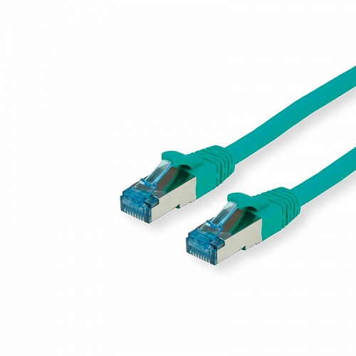 Value SFTP 0.15m Cat6a πράσινο LSOH snagless