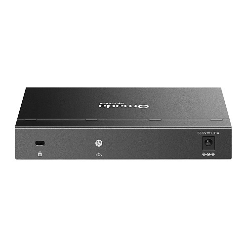 Tp-Link SWITCH 5-Port Gigabit+ 1*Gigabit SFP+ Smart Managed  4Port PoE+  63W PoE Power Desktop Steel Case