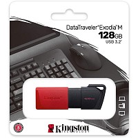 Kingston Dataraveler Exodia M 128GB USB 3.2 Gen 1 (DTXM/128GB) (KINDTXM/128GB)