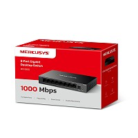 Mercusys 8-port Steel Case Gigabit Switch MS108GS