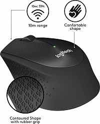 Logitech M330 SILENT PLUS Black (LOGM330BLK)