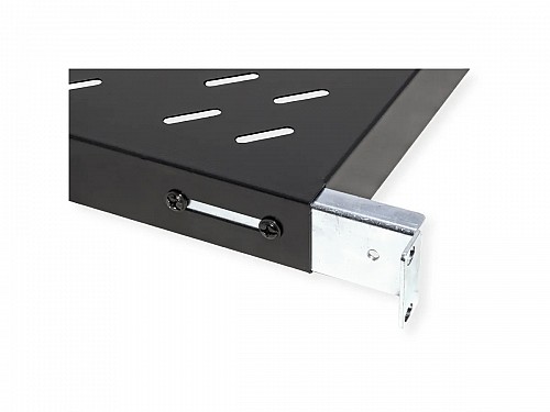VALUE 19" 1U Adjustable Shelf for Cabinets, 440 x 700 mm, max. load 50 kg