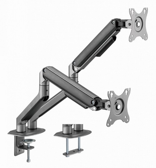 Gembird Βάση Γραφείου Οθόνης 17"-32" έως 9kg Space Grey MA-DA2-05
