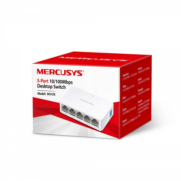 Mercusys 5-Port 10/100Mbps Desktop Switch MS105