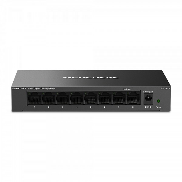 Mercusys 8-port Steel Case Gigabit Switch MS108GS