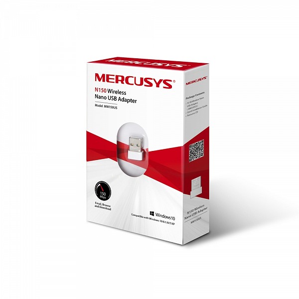 Mercusys N150 Wireless Nano USB Adapter MW150US