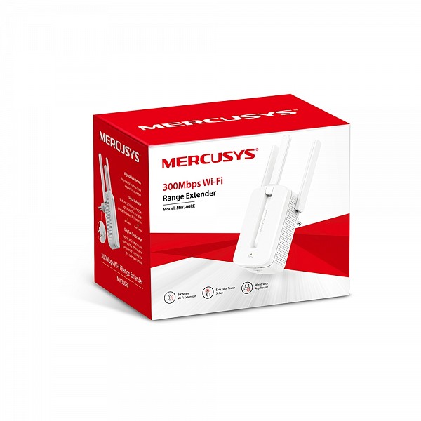 Mercusys 300Mbps Wi-Fi Range Extender MW300RE