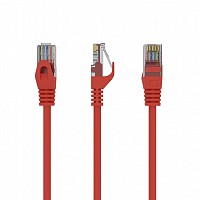 Cablexpert UTP Cat6 Patch cord 0.25m red PP6U-0.25M/R