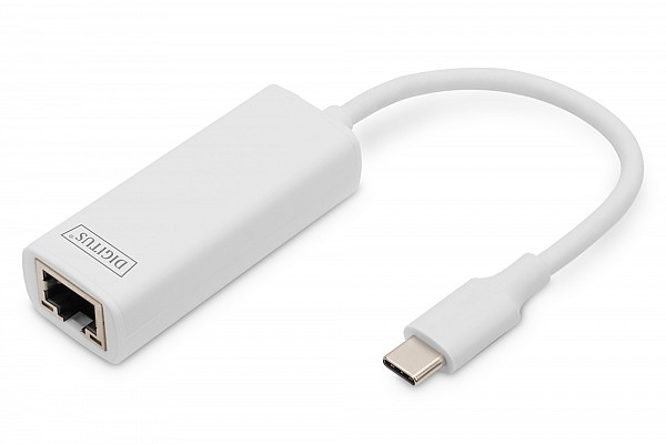 Digitus Adapter Type-C 3.0 TO GIGABIT LAN 10/100/1000 - DN-3024