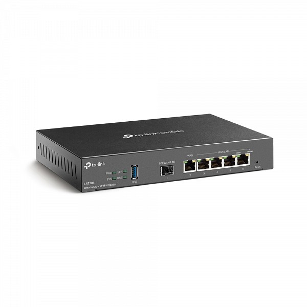 TP-LINK SafeStream Gigabit Multi-WAN VPN Router ER7206 v2.2