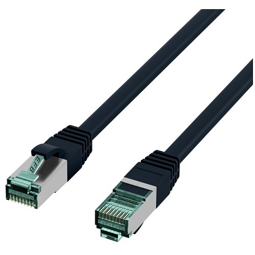 EFB SFTP 1.5m CAT6a Μαύρο LSOH
