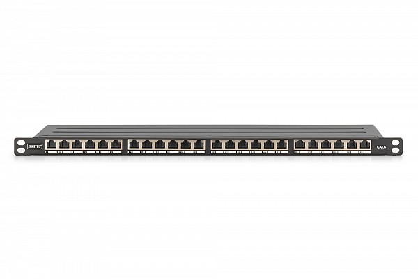 Digitus Patchpanel 24 Port Cat6 Sftp W/Shutters DN-91624S-SL-SH