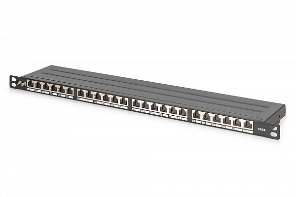Digitus Patchpanel 24 Port Cat6 Sftp W/Shutters DN-91624S-SL-SH