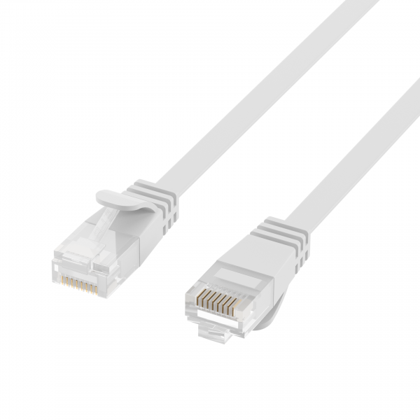 EFB UTP 5m Cat6a Λευκό extra-flat