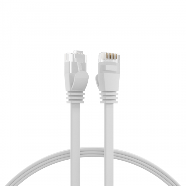 EFB UTP 5m Cat6a Λευκό extra-flat