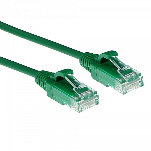 ACT UTP 5m Cat6 Πράσινο Slim LSZH