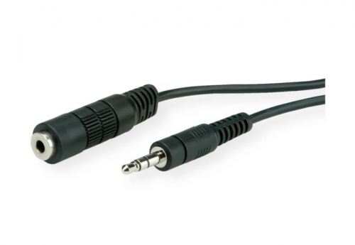 ROLINE 3.5mm Extension Cable, M/F, 10 m