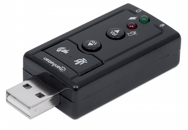 Manhattan USB SOUND 7.1 Adapter + VOLUME