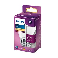 Philips E27Led Bulb Balll Mat Warm White (6.5W) (60W) LPH02358