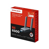 Mercusys BE6500 Wi-Fi 7 High-Gain Wireless USB Adapter (MA37BEH) (MERMA37BEH)