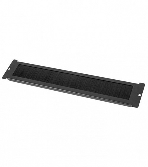 PANEL RACK 1U ΜΕ ΒΟΥΡΤΣΑ ΓΙΑ ΕΠΙΔΑΠΕΔΙΟ RACK MS DATEUP