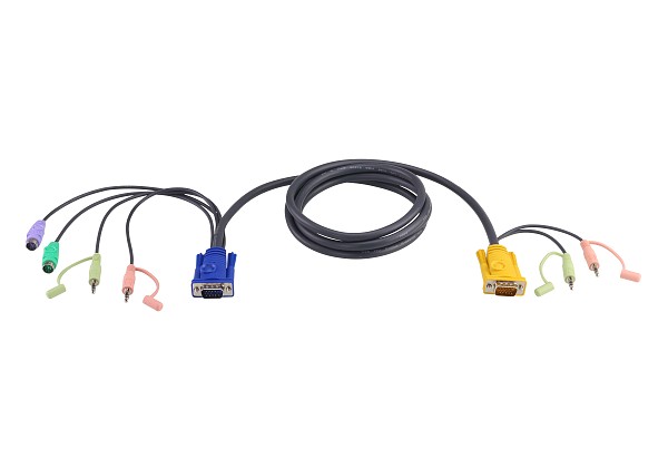 Aten KVM CABLE ΓΙΑ ΤO CS1758 PS/2 3m 2L-5303P