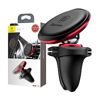 Baseus Car Mount Holder Magnetic Air Vent Red Os C40141201913-00