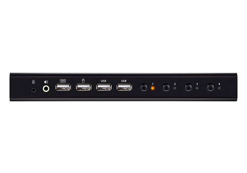 Aten KVM 2PORT HDMI/USB - DUAL DISPLAY/SOUND (Cables included)