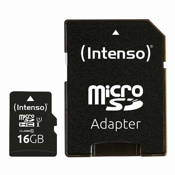 Intenso microSD-Card Class10 UHS-I 16GB 3424470