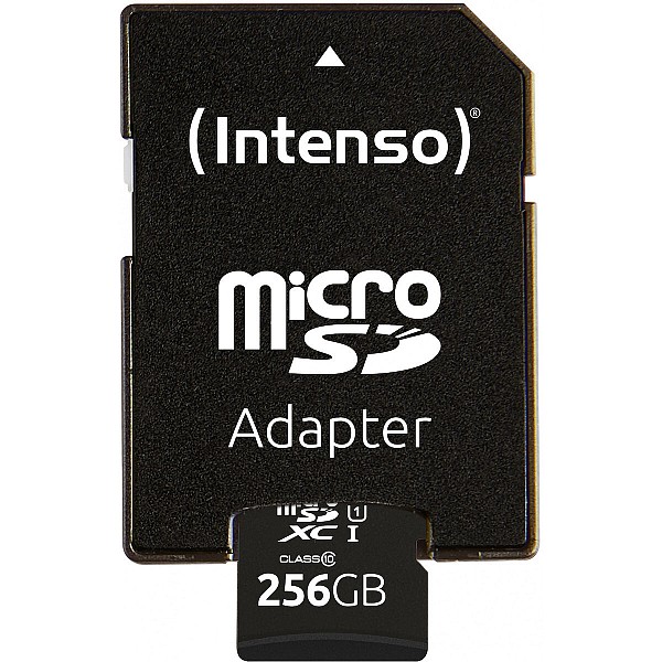Intenso microSD-Card Class10 UHS-I 256GB 3424492