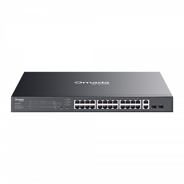 Tp-Link SWITCH Omada 28-Port Gigabit Easy Managed with 24-Port PoE+ 19 384W