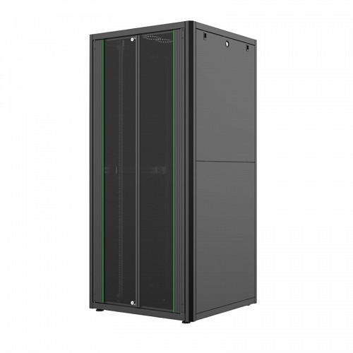 MIRSAN Επιδαπέδια καμπίνα 42U 80cm Χ 100 cm πόρτα τζάμι & καθ.οδηγους GTN42U81.01