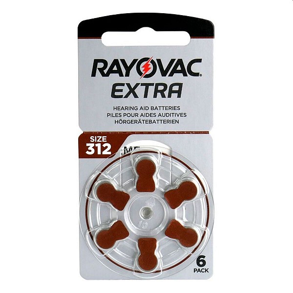 Rayovac Extra Advanced 312  Μπαταρίες Ακουστικών Βαρηκοΐας  Extra Advanced 312 (RAYPR41)