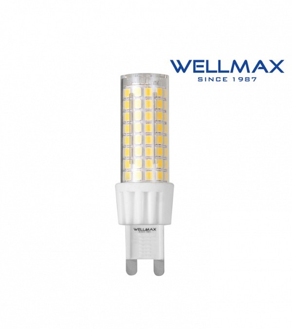ΛΑΜΠΑ LED G9 7W 800LM 320° 6500Κ DAY LIGHT WELLMAX