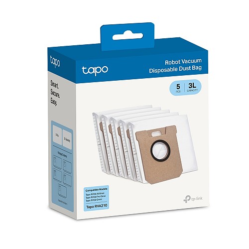 TP-Link Tapo Robot Vacuum Disposable Dust Bag (5 Pcs) for RV50 series TAPO RVA210