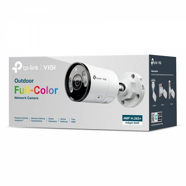 Tp-Link 4MP Full-Color Bullet Network Camera-2.8mm Lens