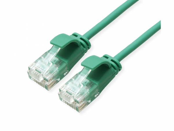 Roline UTP 5m Cat6a Πράσινο Slim Cu LSZH